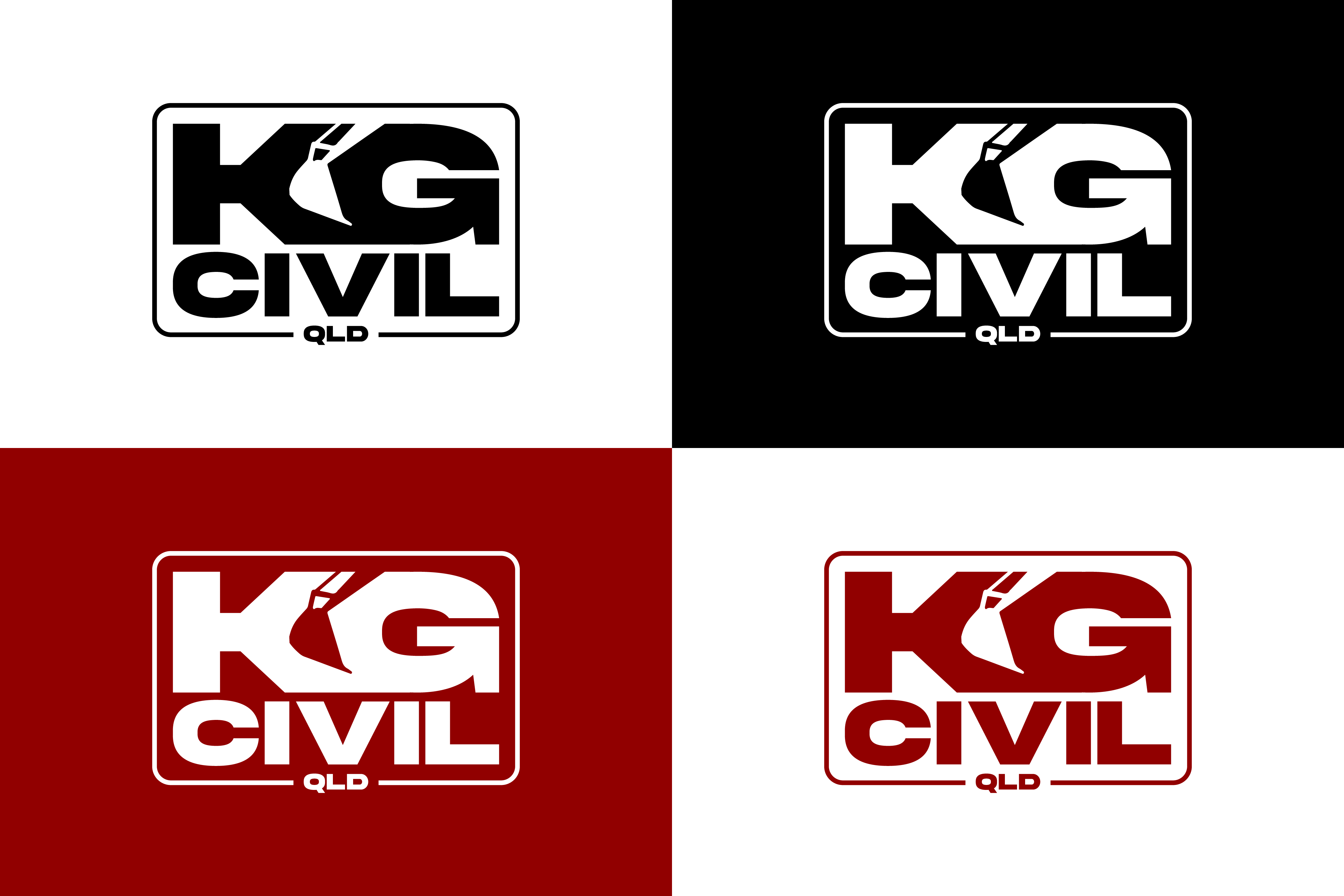 Logo Design by design_by_sandro for KG CIVIL QLD | Design #31545922