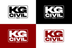 Logo Design by design_by_sandro for KG CIVIL QLD | Design #31545922
