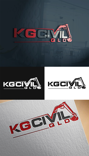 Logo Design by Imran_me for KG CIVIL QLD | Design #31550193