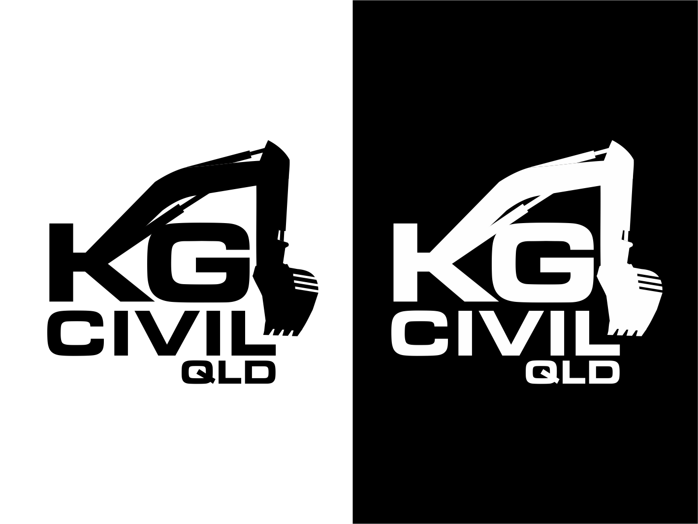Logo Design by BNdesigner for KG CIVIL QLD | Design #31553993