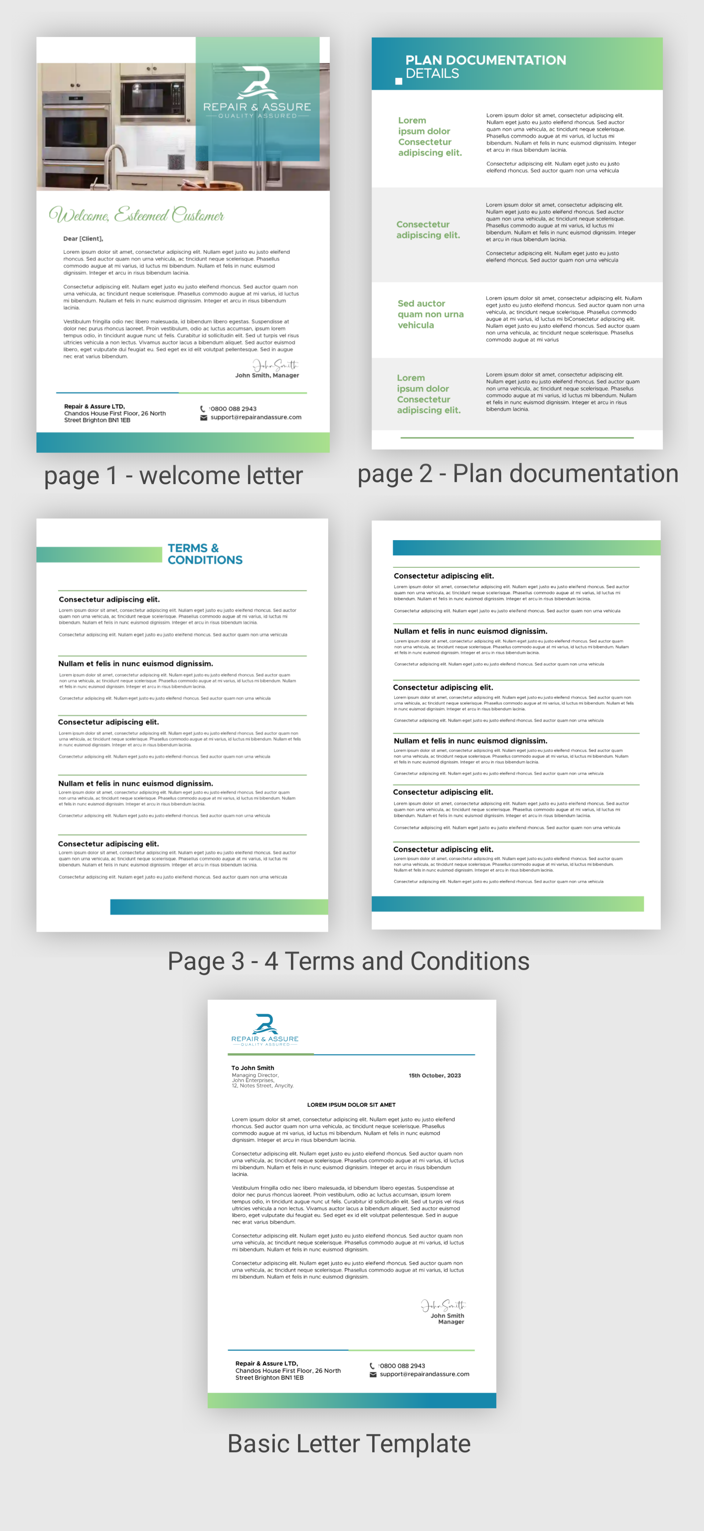 Word Template Design by Afeli Daniel Ifechukwude for this project | Design #31567695