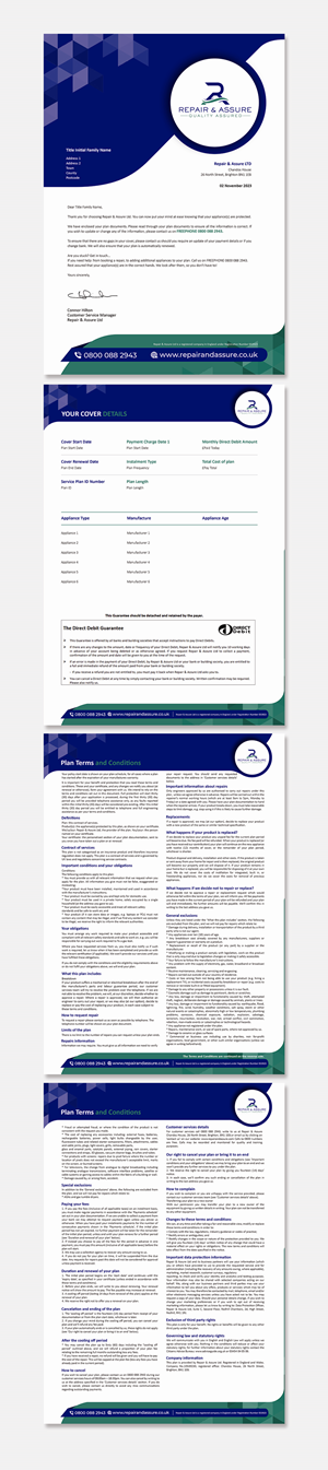 Repair and assure Word doc project