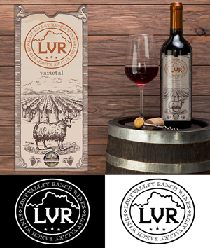 Packaging Design by Zonda Studio for Lost Valley Ranch Wines | Design: #31564272