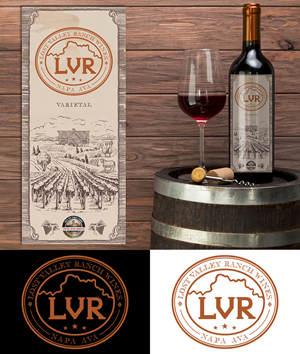 Packaging Design by Zonda Studio for Lost Valley Ranch Wines | Design: #31605712