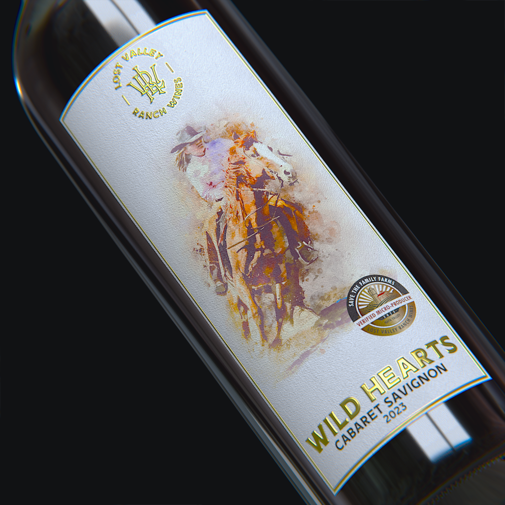 Diseño de Empaque por TM Kreatif para Lost Valley Ranch Wines | Diseño #31606338