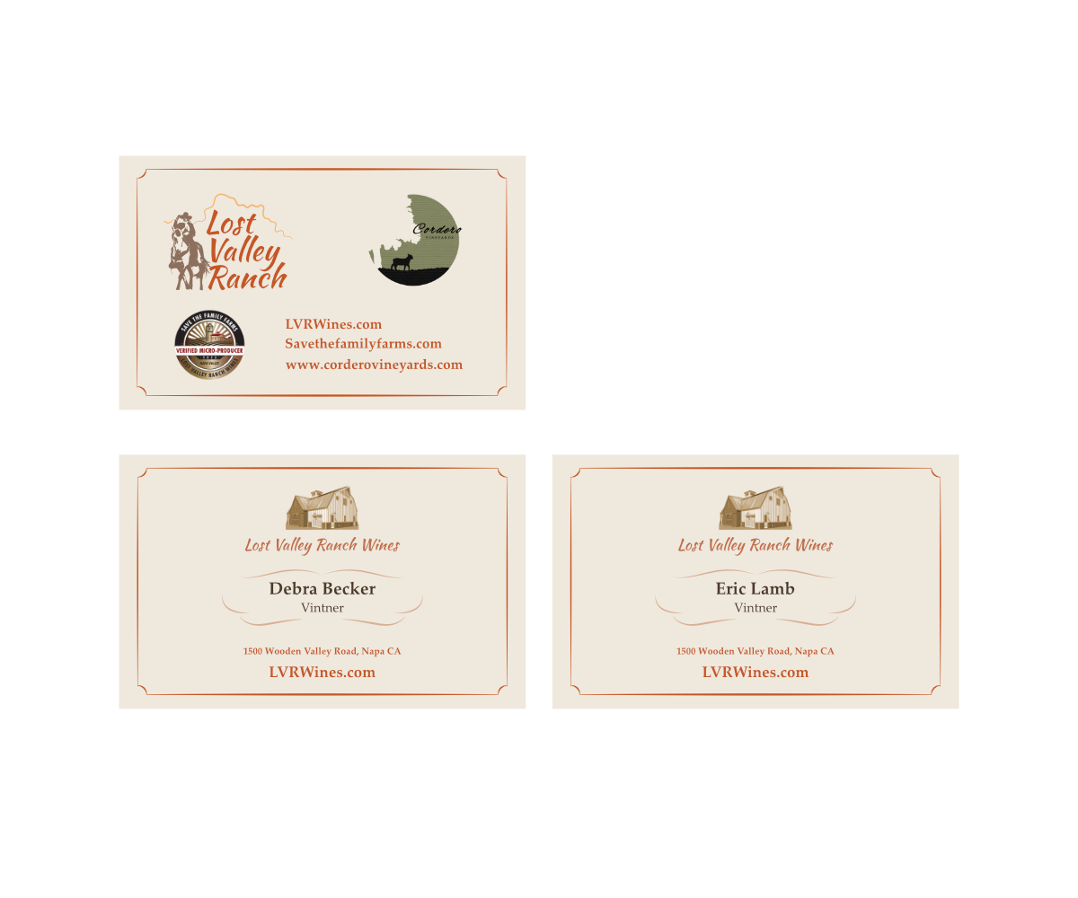 Diseño de Empaque por PierMaxDesign para Lost Valley Ranch Wines | Diseño #31653657