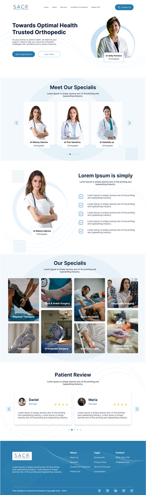 Web Design by Taufik H for ONEELEVEN | Design: #31562151