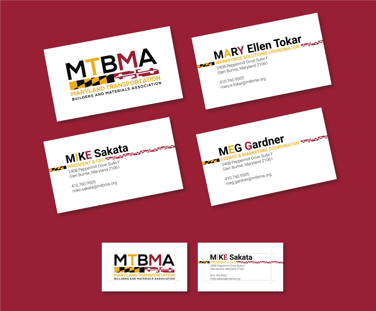 Design de Carte de Visite par Maestral pour MTBMA | Design #31551547