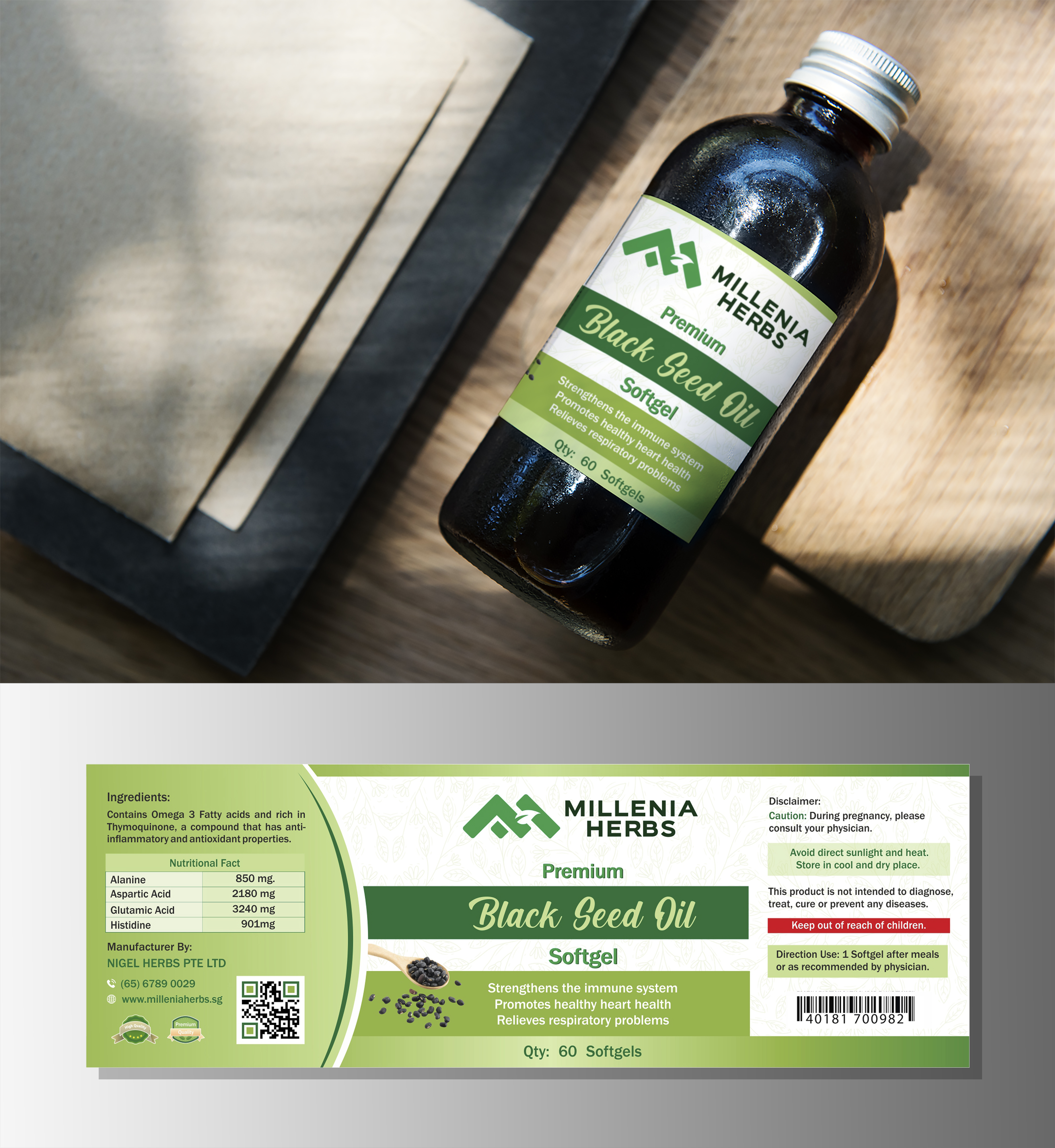 Label Design by KreativeMadz for this project | Design #31566116