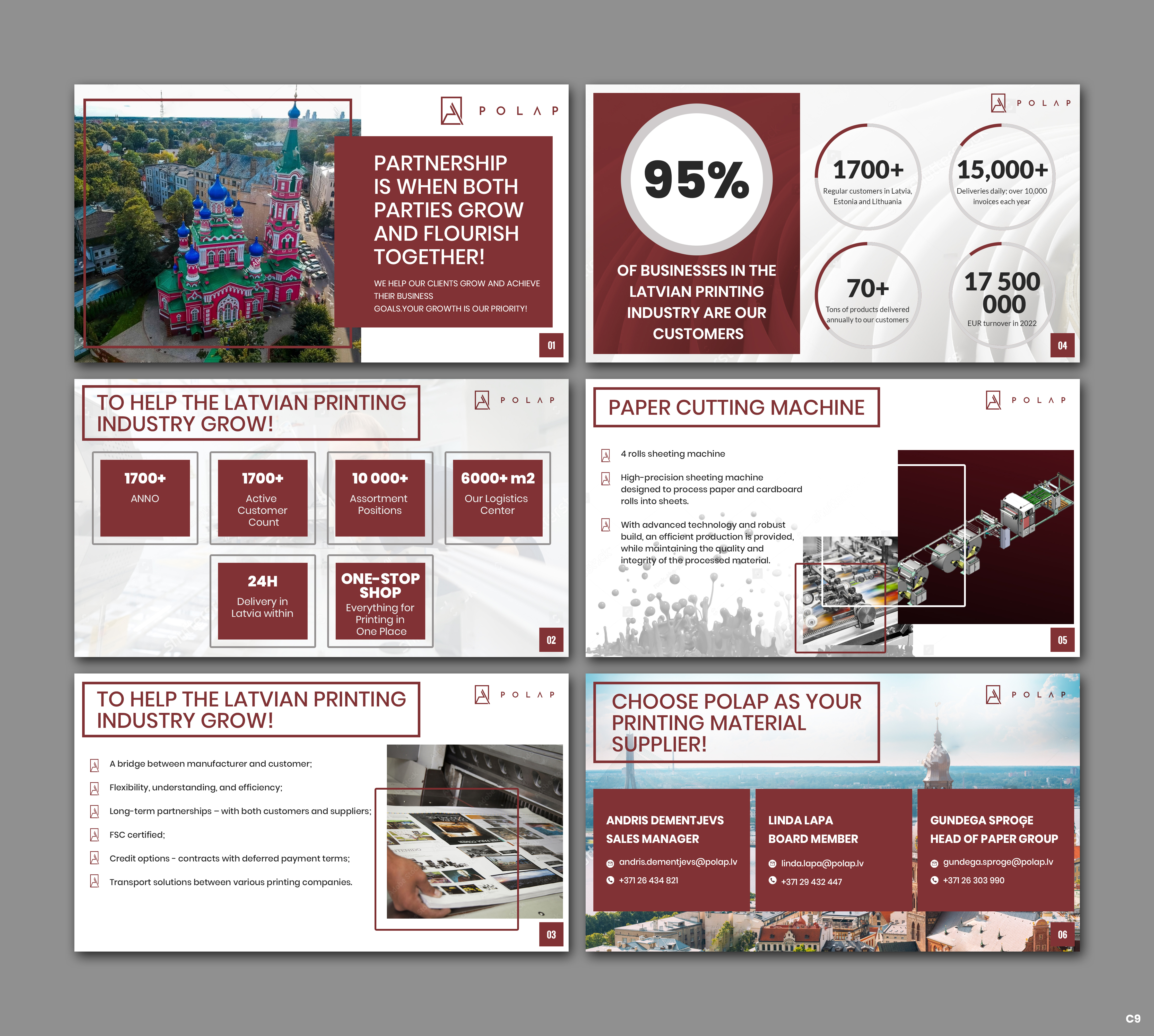PowerPoint Design by pb for SIA Poligrafijas Apgads POLAP | Design #31562390