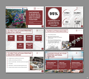 PowerPoint Design by pb for SIA Poligrafijas Apgads POLAP | Design: #31562390