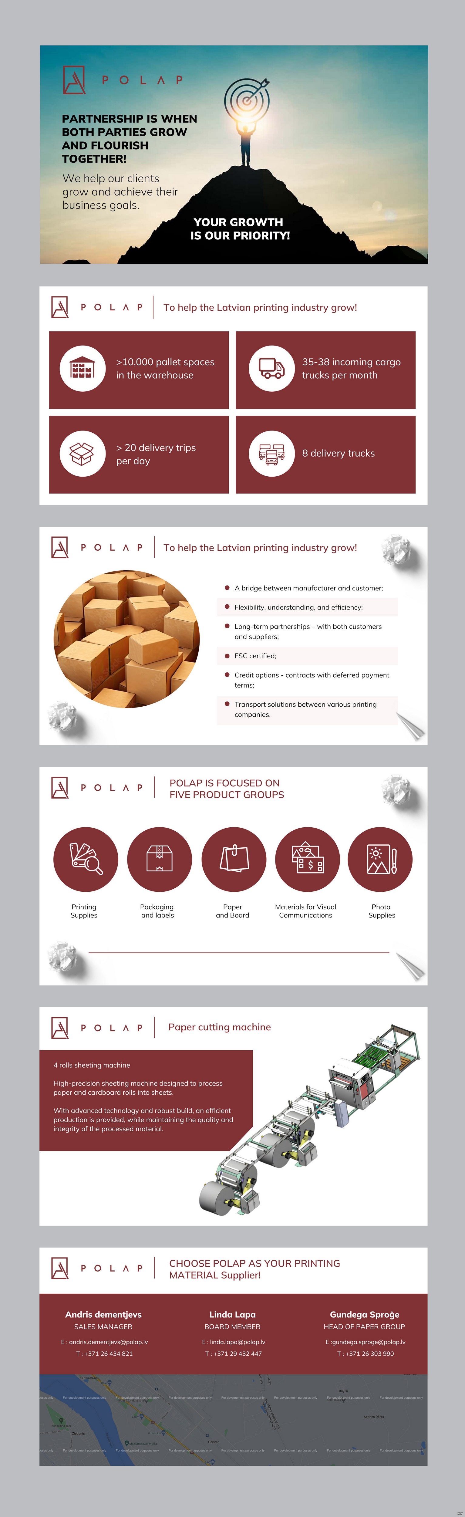 PowerPoint Design by pb for SIA Poligrafijas Apgads POLAP | Design #31562405