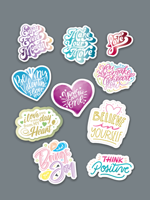 Sticker Design by homa shahi