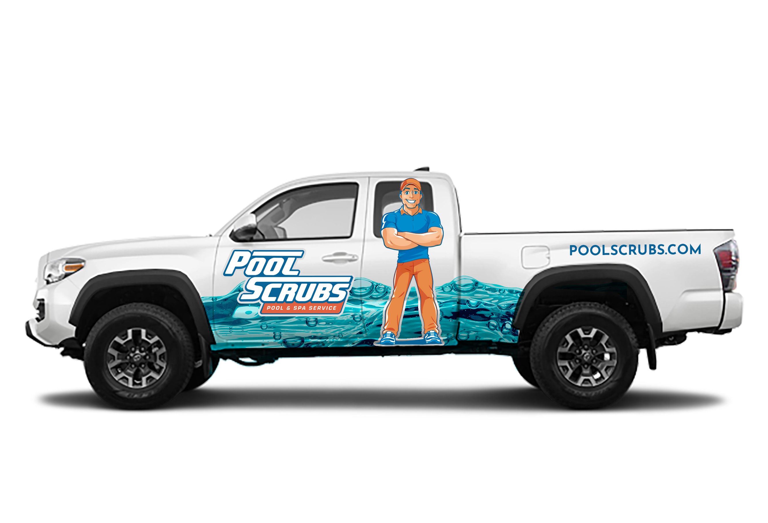 Car Wrap-Design von jaycobbb für Pool Scrubs | Design #31560210