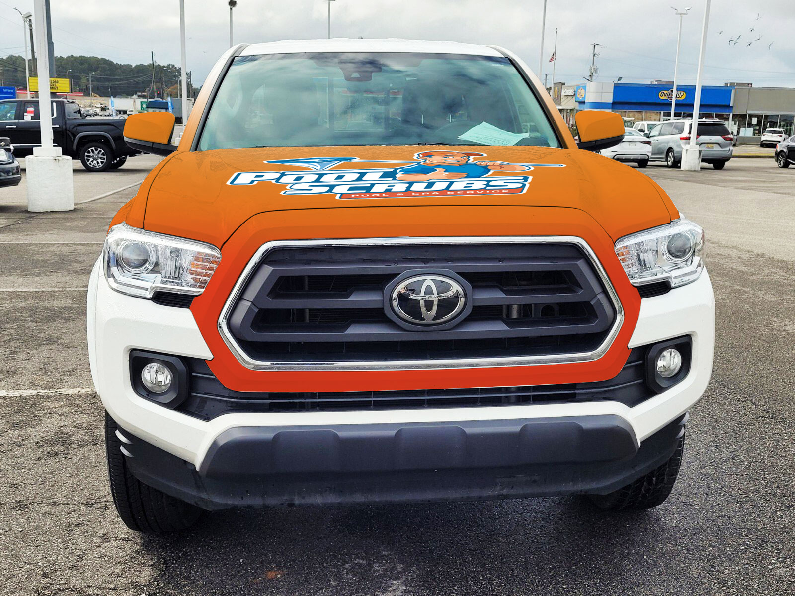 Car Wrap-Design von typefdesign für Pool Scrubs | Design #31909038