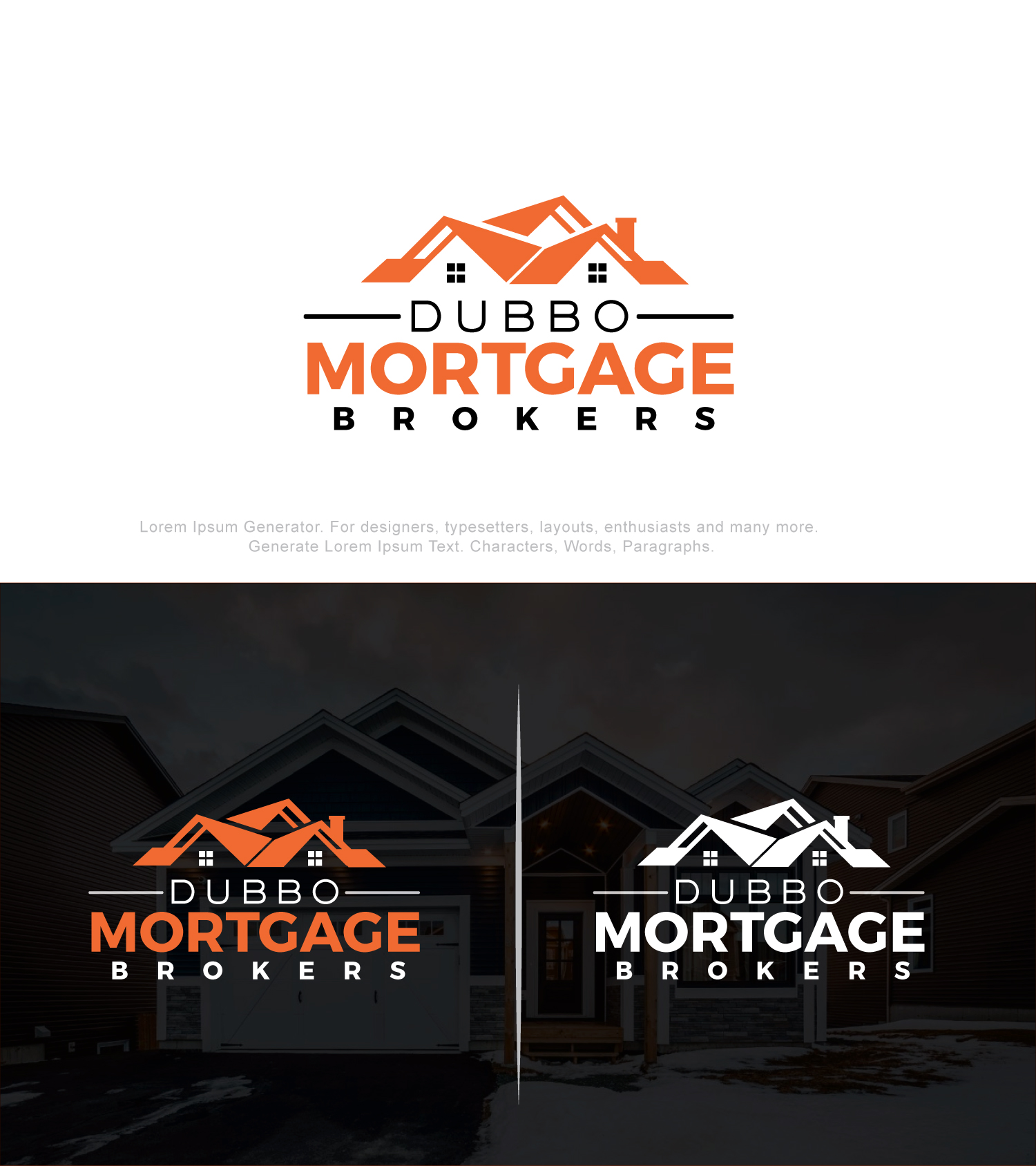 Logo-Design von Revolt Team für Dubbo Mortgage Brokers | Design #31559411