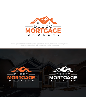 Logo-Design von Revolt Team für Dubbo Mortgage Brokers | Design: #31559411