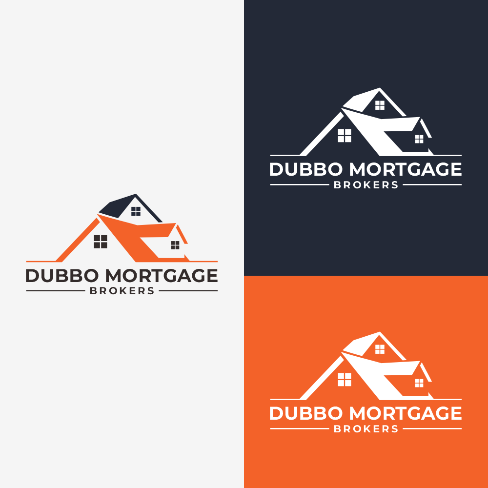 Logo-Design von Buntu Pol für Dubbo Mortgage Brokers | Design #31565746