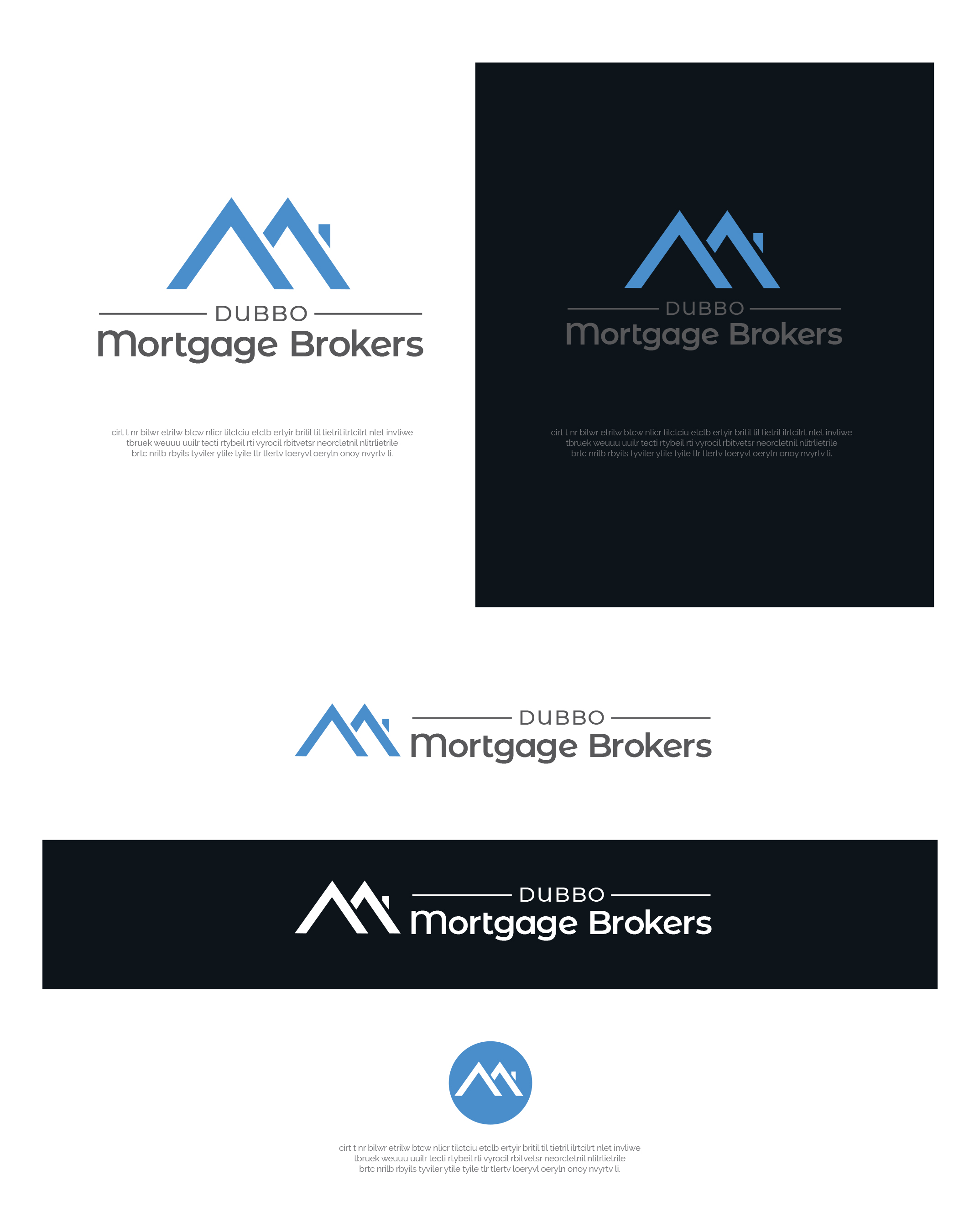 Logo-Design von CanDoDesign für Dubbo Mortgage Brokers | Design #31581111