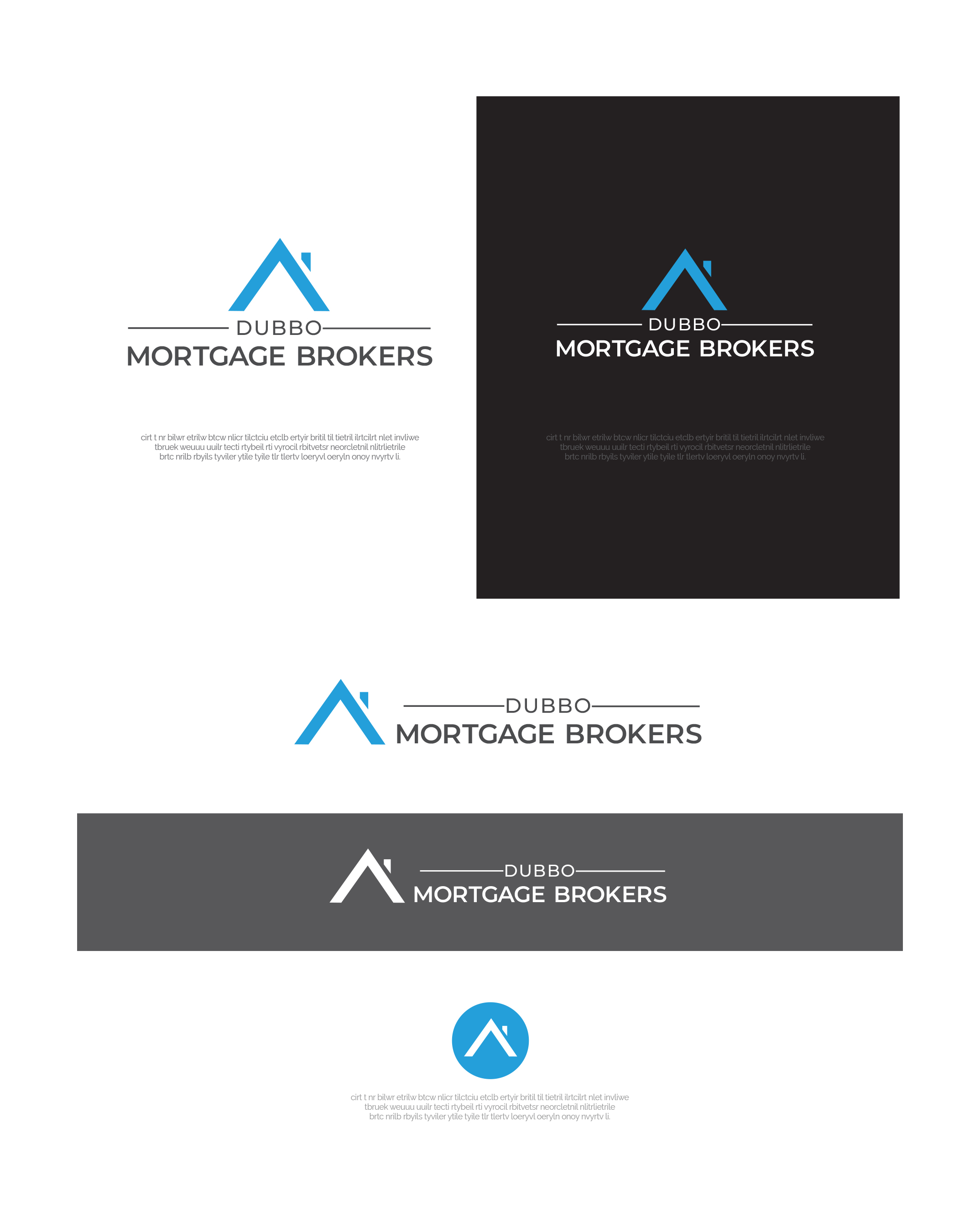 Logo-Design von CanDoDesign für Dubbo Mortgage Brokers | Design #31593731