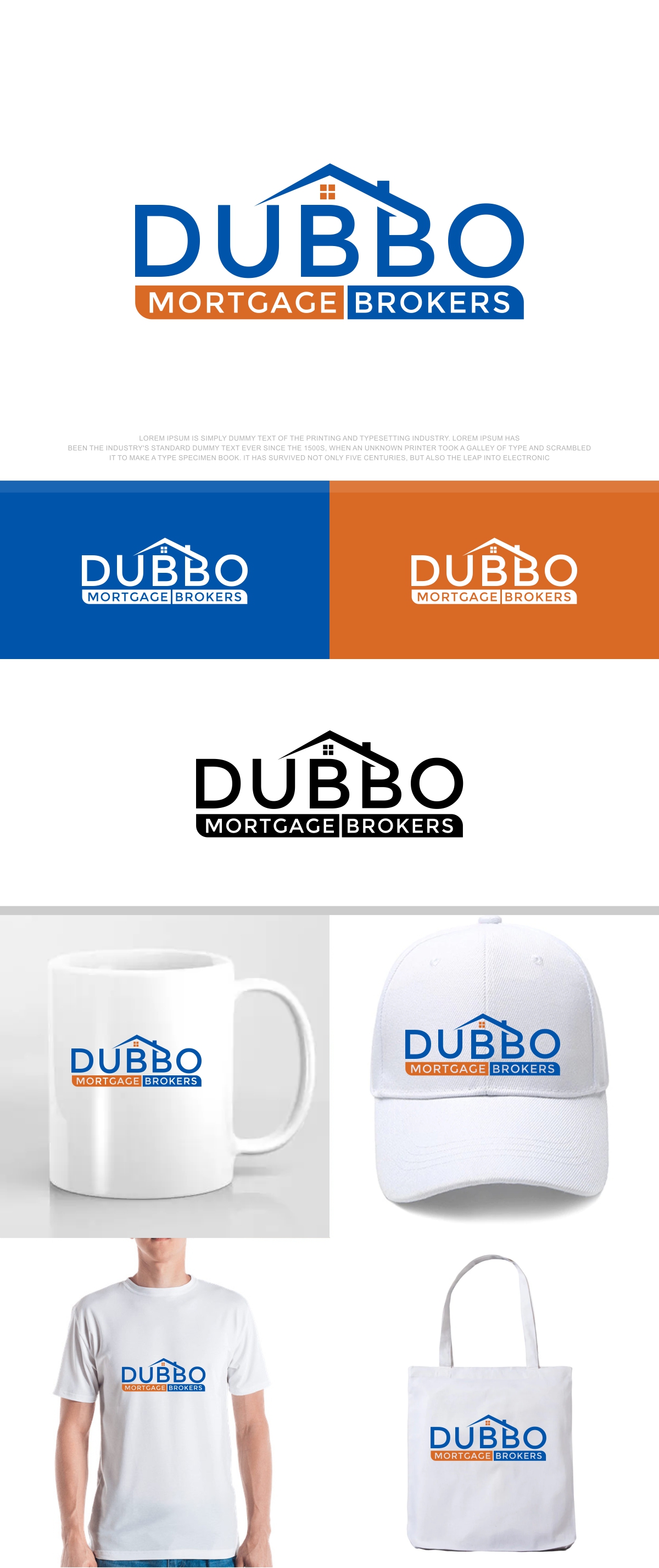 Logo Design by fly  design for Dubbo Mortgage Brokers | Design #31566415