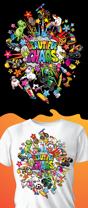 T-shirt Design by ally designs