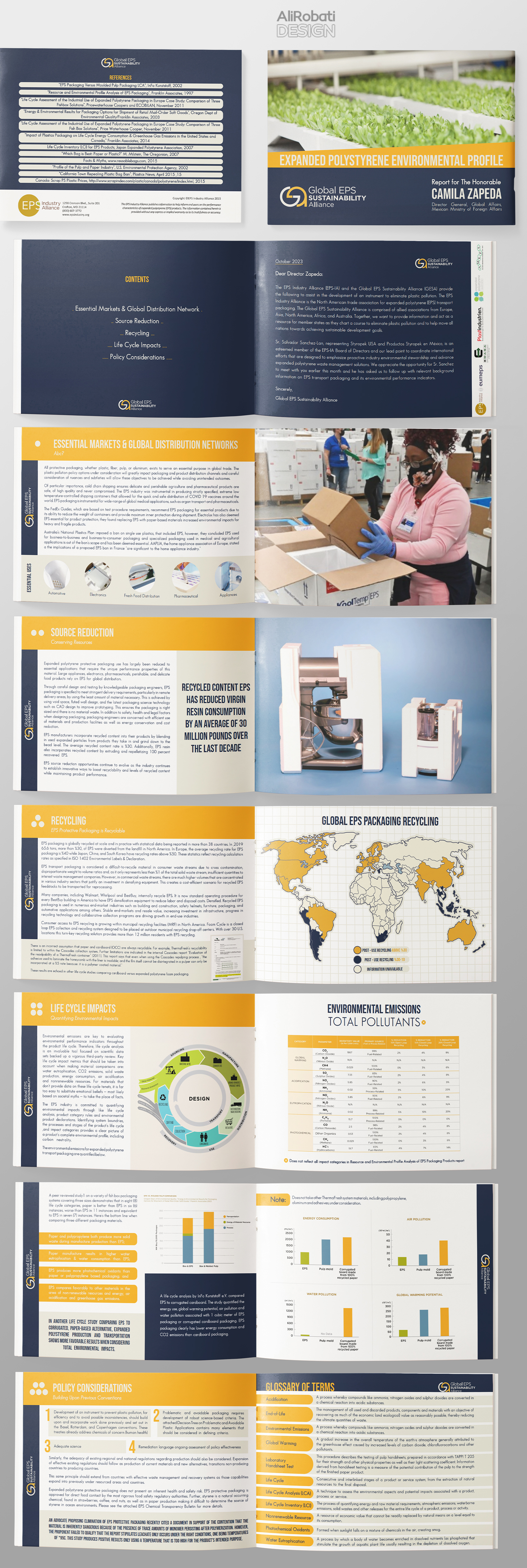 Brochure Design by AliRobati for EPS-IA | Design #31567975