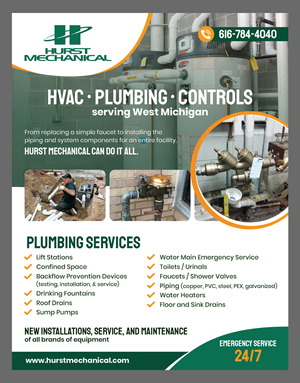 Design de Flyer par Mikai!13 pour Hurst Mechanical | Design : #31565836