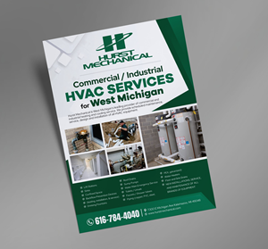 Flyer Design by Dzhafir for Hurst Mechanical | Design: #31567587