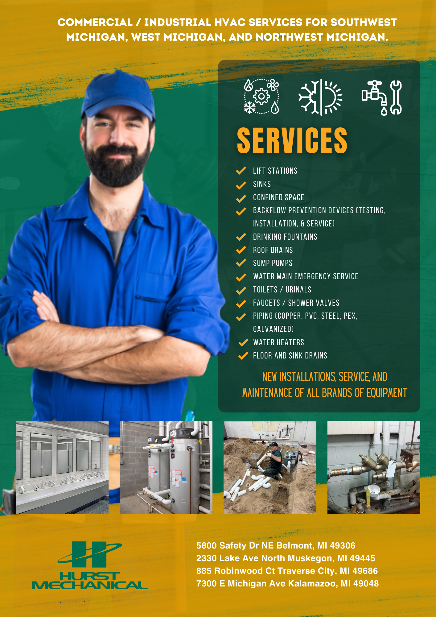 Flyer Design by CDS Creative for Hurst Mechanical | Design #31565343