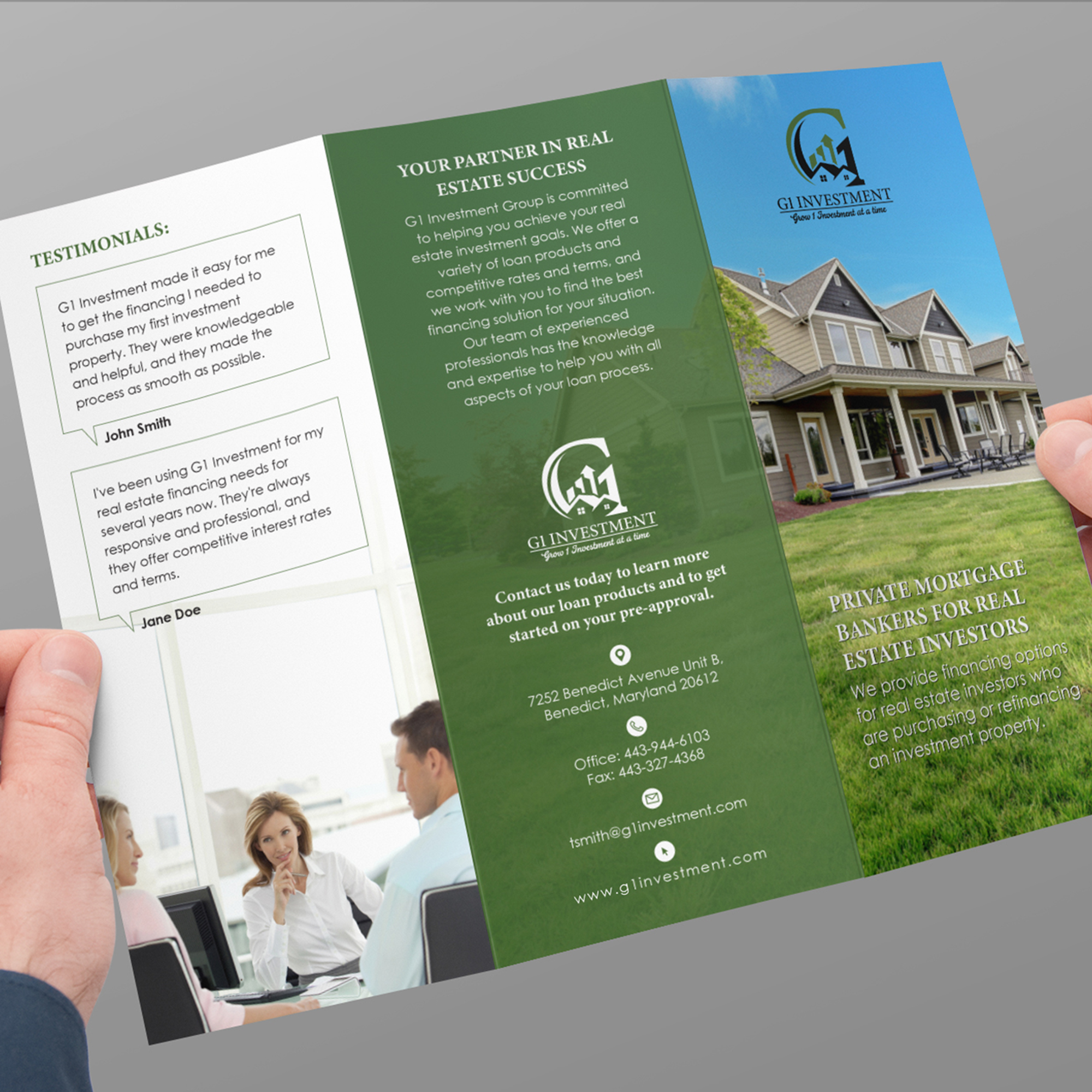 Broschüren-Design von BrandWar für Guardian Financial | Design #31582591