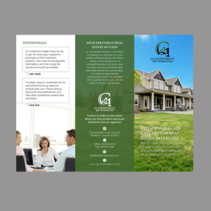 Brochure Design by BrandWar for Guardian Financial | Design: #31582593