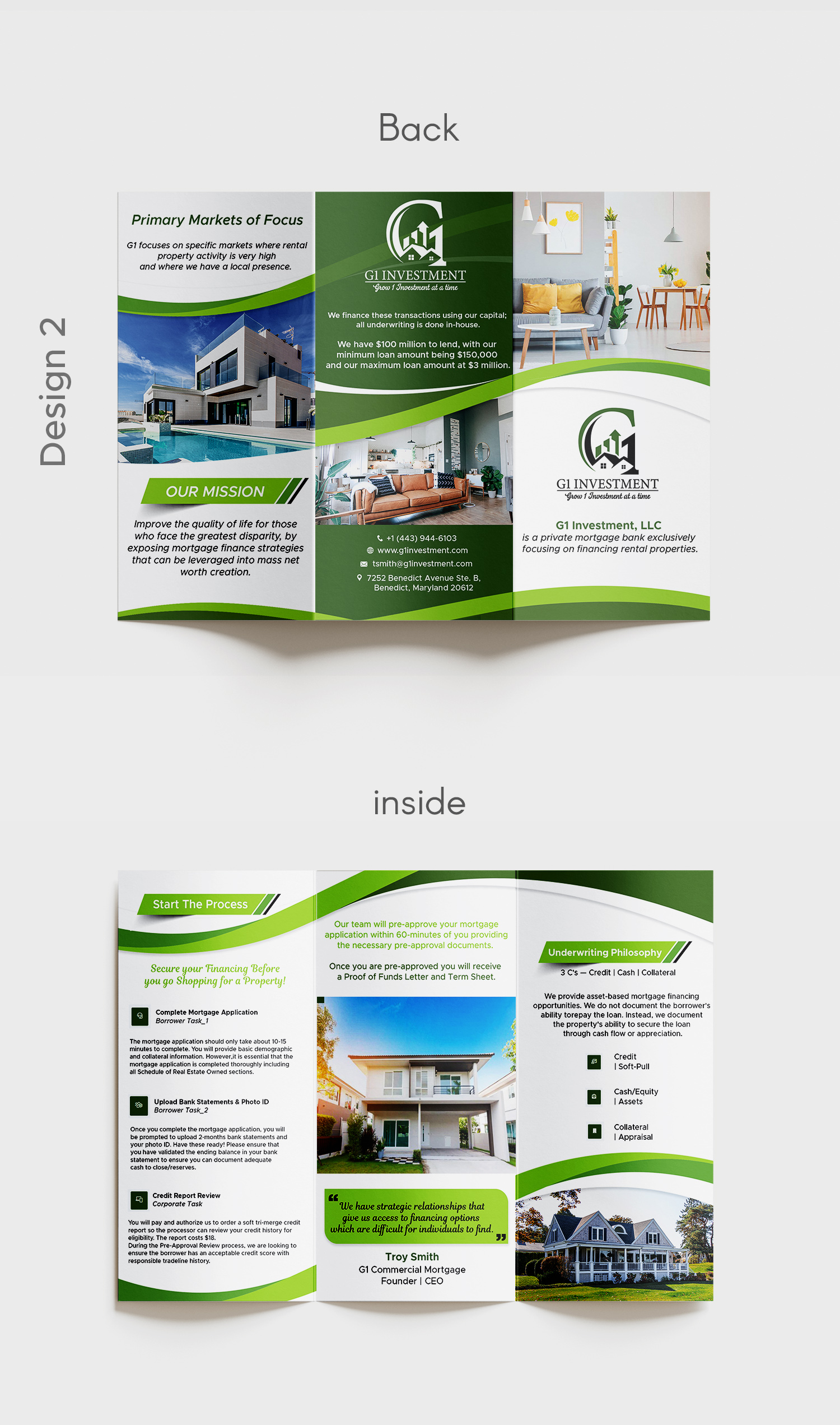 Design de Brochure par Krypton Designer pour Guardian Financial | Design #31575452