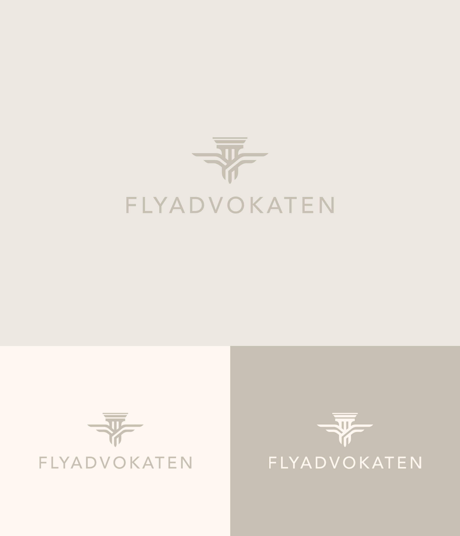 Logo-Design von Silkyluss für Flyadvokaten ApS | Design #31641726