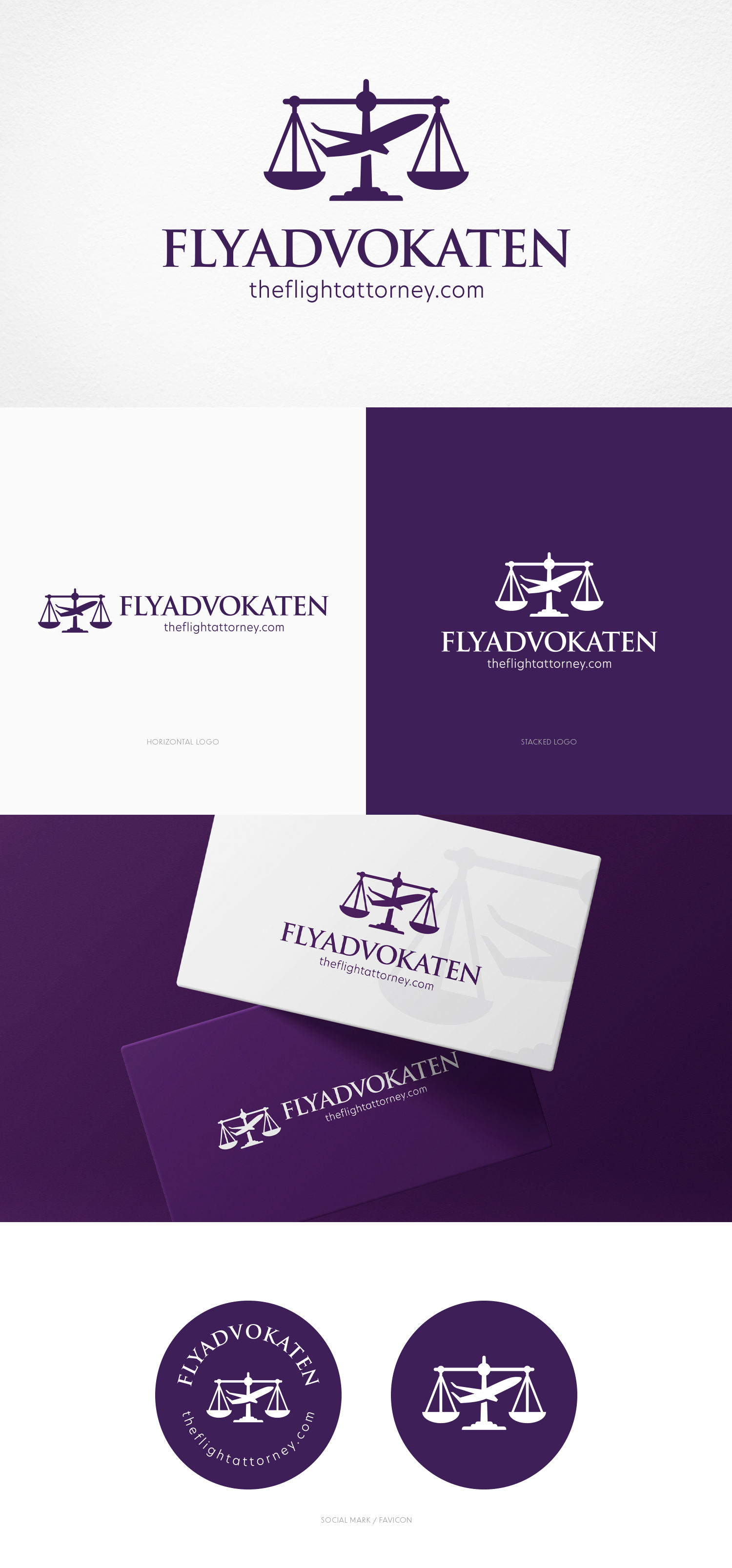 Diseño de Logo por designbysy para Flyadvokaten ApS | Diseño #31598336