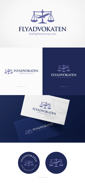 Diseño de Logo por designbysy para Flyadvokaten ApS | Diseño: #31606056