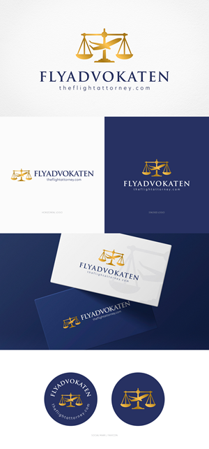Diseño de Logo por designbysy para Flyadvokaten ApS | Diseño #31640752