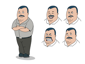 Character Design by ELAMANTS for FB Global Creative | Design: #31599692