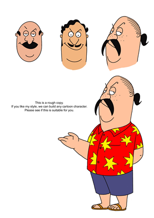 Character Design by KwinArts for FB Global Creative | Design: #31609135