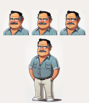Character Design by Sarina.dsg for FB Global Creative | Design: #31730782