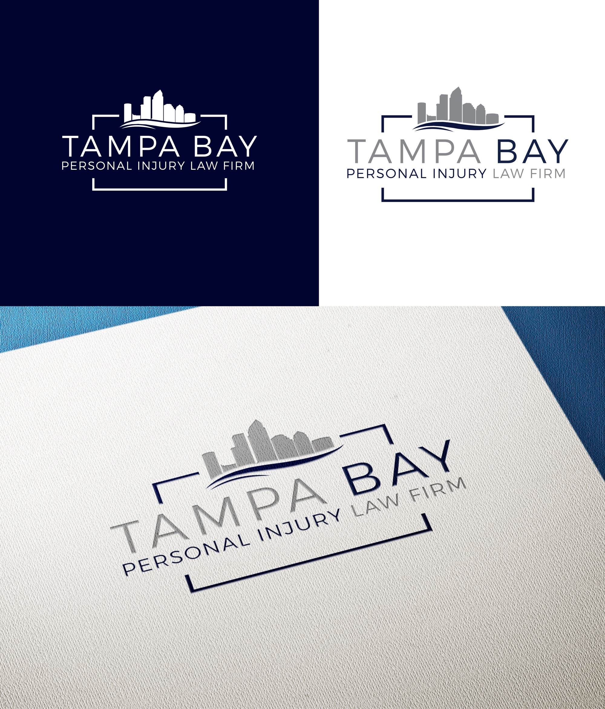 Logo-Design von RA-bica für Tampa Bay Persona Injury Law Firm | Design #31585340