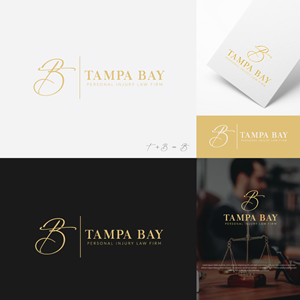 Logo Design by Mosa. Monira for Tampa Bay Persona Injury Law Firm | Design: #31571394