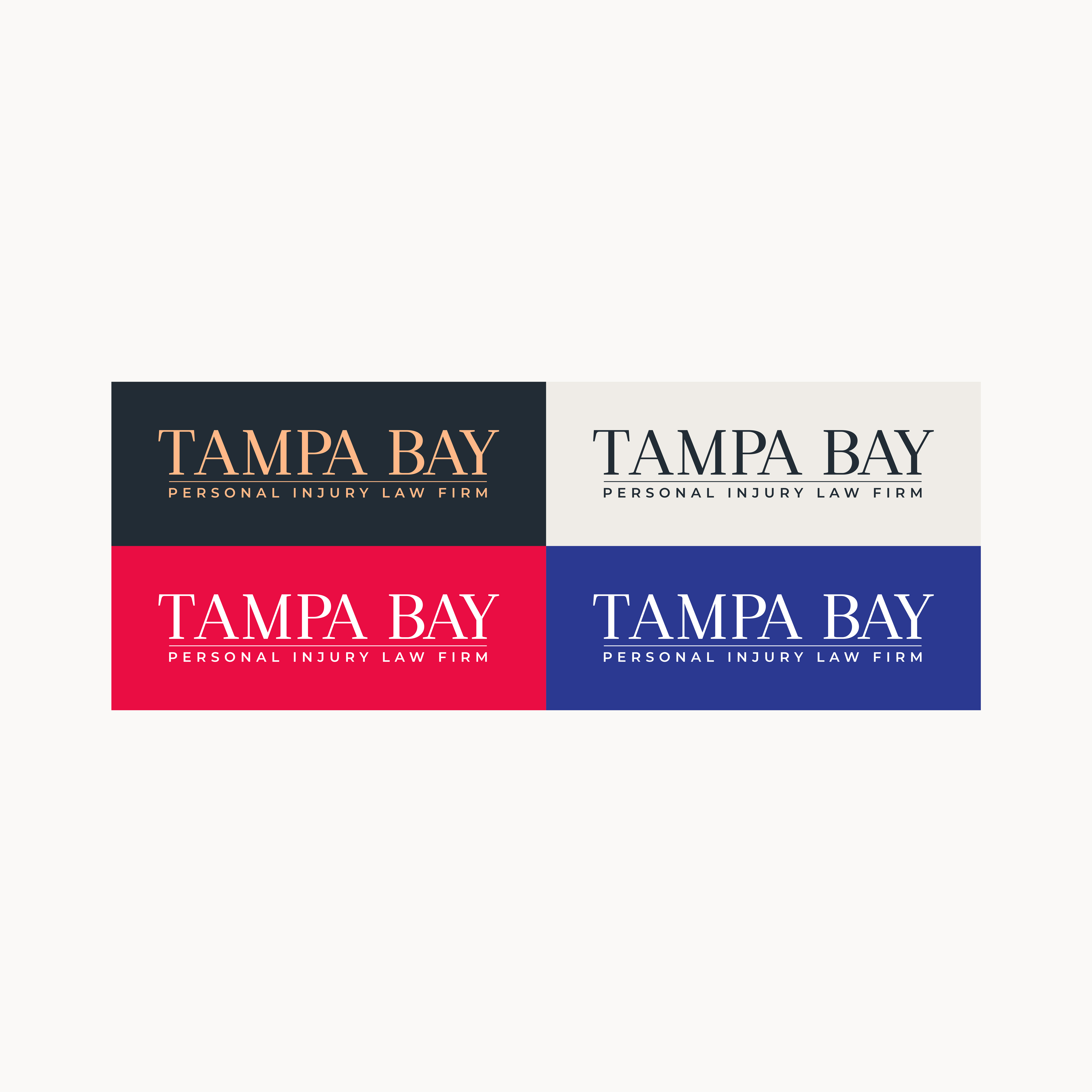 Diseño de Logo por omogfx para Tampa Bay Persona Injury Law Firm | Diseño #31575266