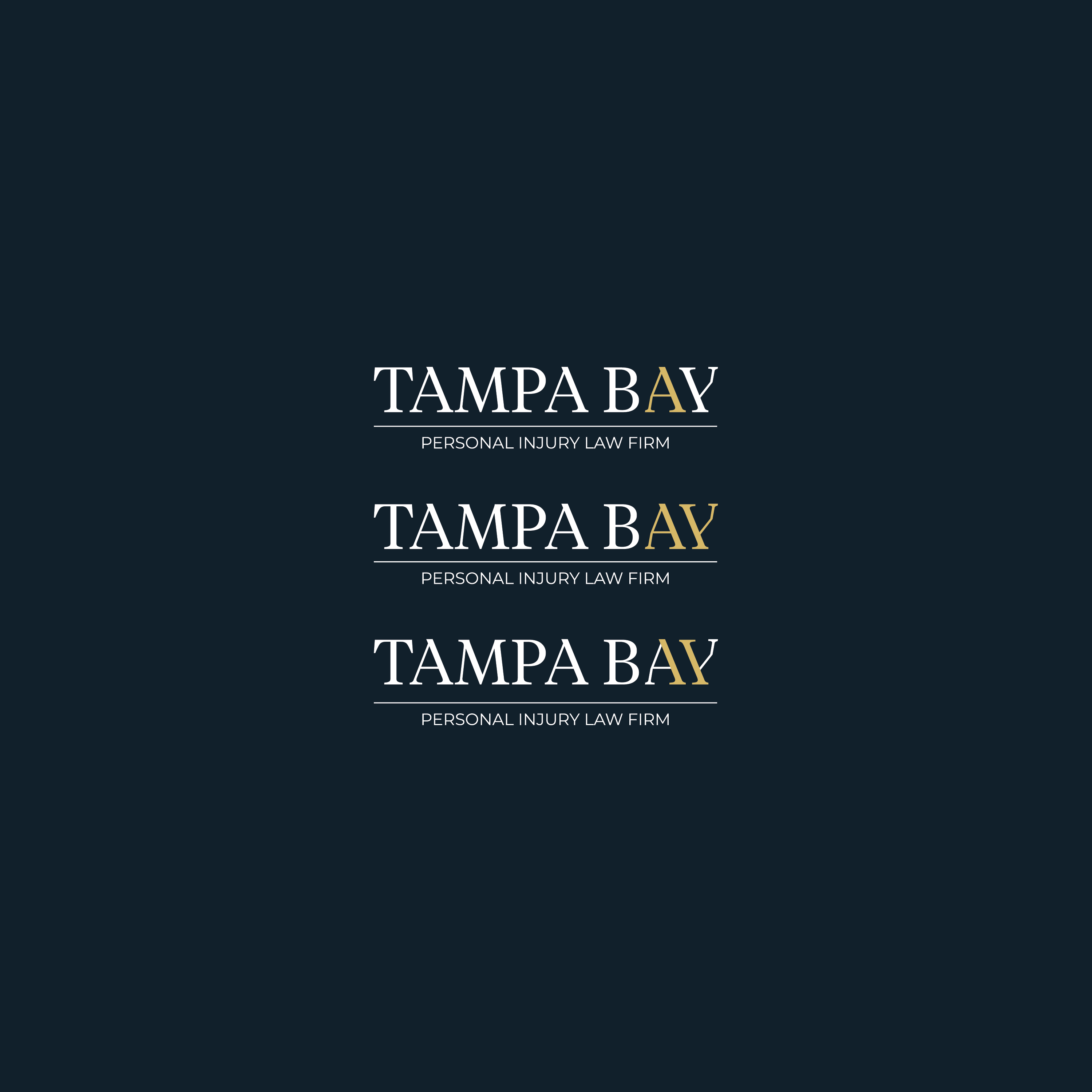 Logo Design by Verified artistry (Design garden) for Tampa Bay Persona Injury Law Firm | Design #31580948