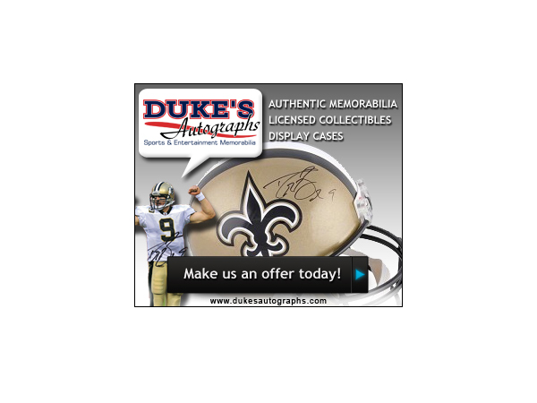 Banner Ad Design by neboica for Duke's Autographs | Design #752358