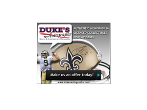 Banner Ad Design by neboica for Duke's Autographs | Design: #752358