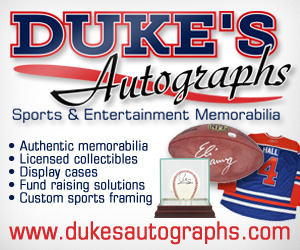 Banner Ad Design by Antony72 for Duke's Autographs | Design: #752591