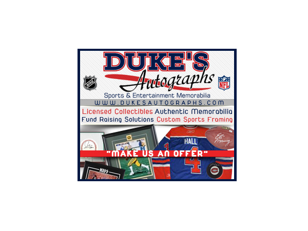 Banner Ad Design by David Knikols for Duke's Autographs | Design #755603