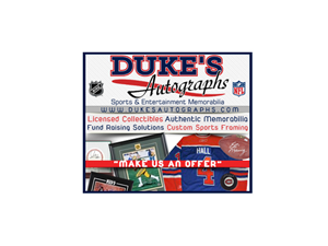 Banner Ad Design by David Knikols for Duke's Autographs | Design: #755603