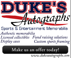 Diseño De Banner Publicitario por BmB Designs para Duke's Autographs | Diseño #755969